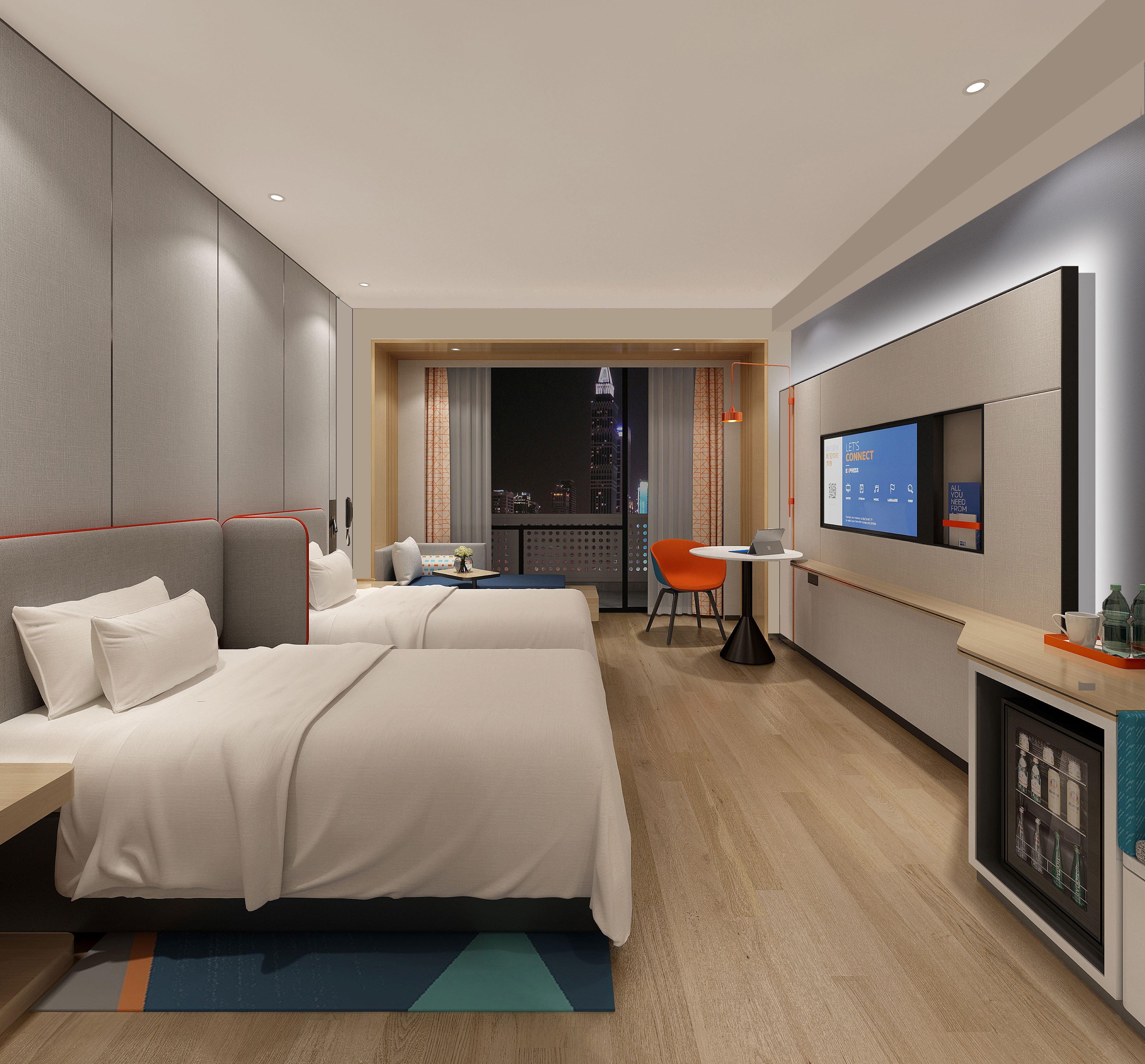 Holiday Inn Express Beijing Yizhuang Center By Ihg Eksteriør billede